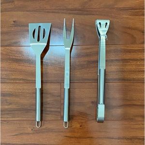 3 - PCS Stainless Steel Grill Tool Set